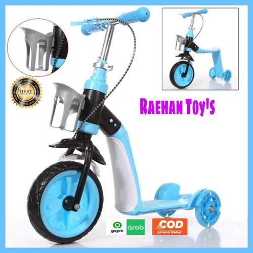 Jual sekuter/balance bike - pink 