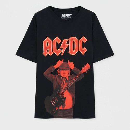 pull and bear acdc t shirt