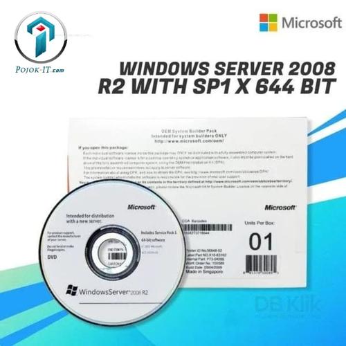 Gambar Software Original Windows Server 2008 R2 With Sp1 X 64 Bit dari PojokITcom Pusat IT Comp Kota Surabaya Tokopedia