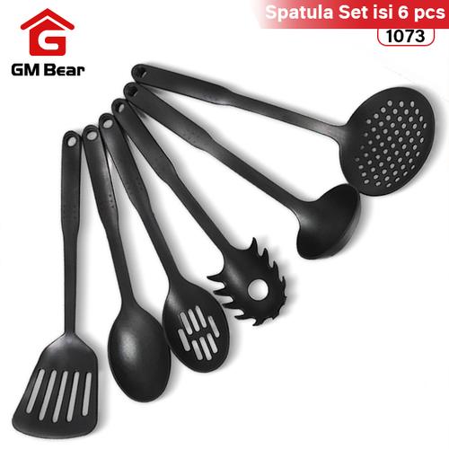 Gambar GM Bear Set Spatula isi 6 pcs 1073-Sutil Spatula 6 Set - Spatula 1136 dari GM Bear Kab. Tangerang Tokopedia