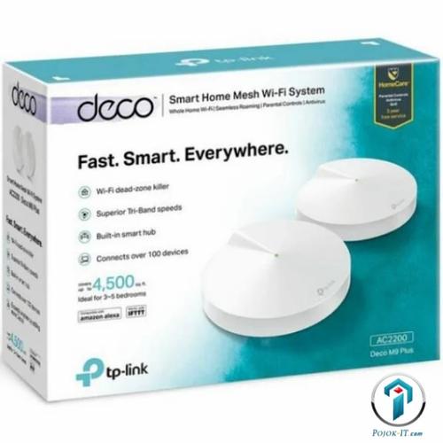 Gambar TP-Link Deco M5 AC1300 2Pack Whole Mesh Wifi System Wifi Extender dari PojokITcom Pusat IT Comp Kota Surabaya Tokopedia