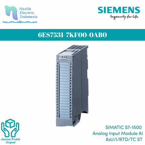 Jual Siemens Simatic PLC 6ES7 531 / 6ES7531-7KF00-0AB0 Analog Input S7 ...