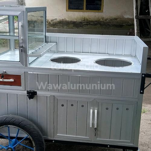 Jual Rombong pentol dorong jumbo - Kab. Kediri - Wawalumunium Official ...