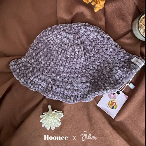 Jual Velvet Bucket hat crochet toodler 