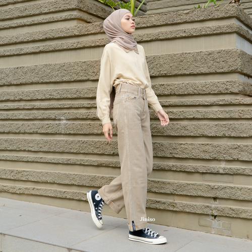 Gambar JINISO - Baggy Harlem Loose Jeans 524 - 534 GET LOW dari JINISO.ID Jakarta Utara Tokopedia