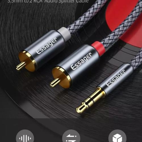 Jual Essager RCA Audio Cable Jack 3.5 