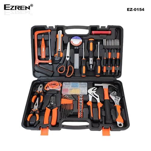 Gambar Ezren EZ-0154 Toolset Lengkap 112 in 1 Toolkit Toolbox Kit Home DIY dari HOUSE SPAREPART Kab. Tangerang Tokopedia