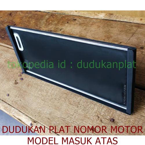 Jual Dudukan plat nomor untuk BESI KOKOH masuk atas plat dinas sipil
