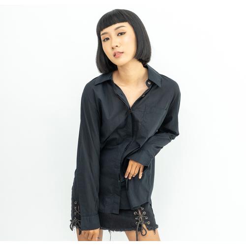 Jual Kemeja Wanita Oversized Lengan 