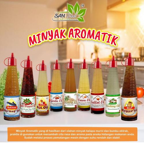Jual Sanfood Minyak bumbu Minyak dapur Garlic Oil, Onion Oil, Brambang
