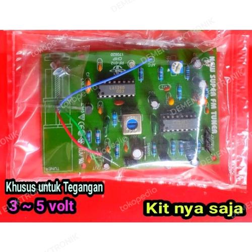 Jual KIT TUNER FM 3V5V (3,7V) Kab. Blitar DEMEN ELEKTRONIK Tokopedia