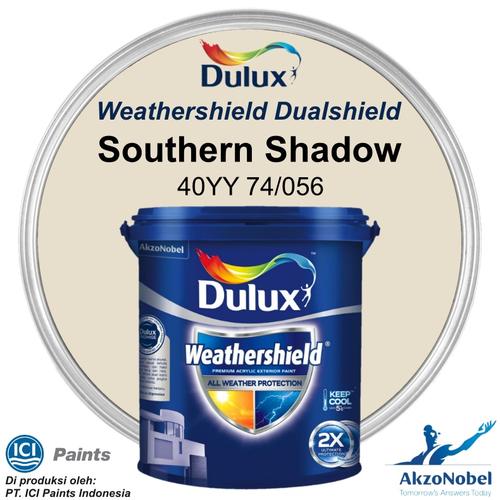 Jual CAT DULUX WEATHERSHIELD 20 LT SOUTHERN SHADOW 40YY 74/056