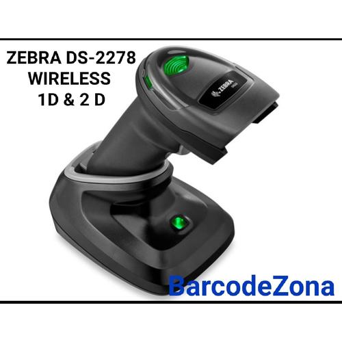 Jual Zebra Barcode Scanner DS2278 Wireless Bluetooth 1D, 2D QR Code
