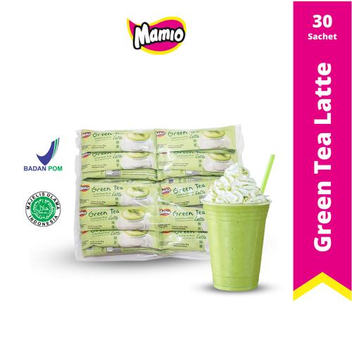 Gambar Teh Hijau | Green Tea Latte 30 Sachet dari mamiobeverages Kota Bogor Tokopedia
