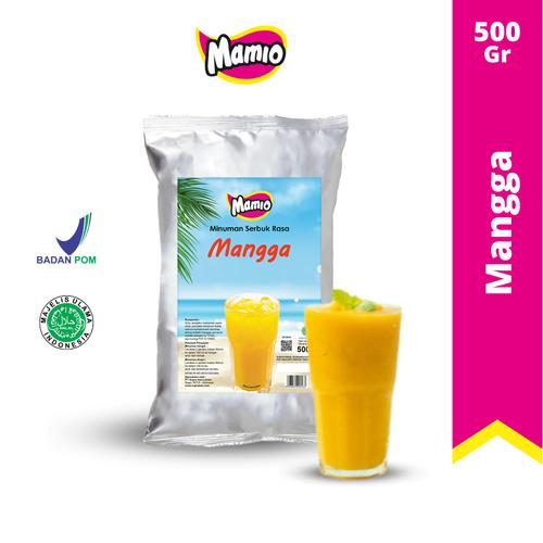 Gambar Minuman Rasa Mangga / Mango Mamio Mixed kemasan 500gr dari mamiobeverages Kota Bogor Tokopedia