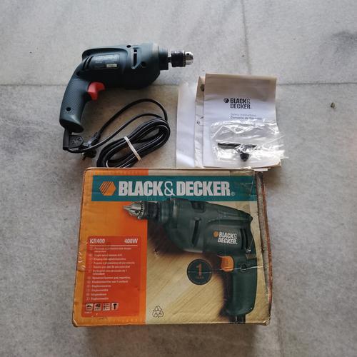 Jual mesin Bor Black Decker drill kayu besi beton 10mm made in England
