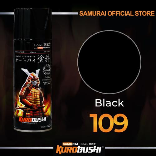 Jual Samurai Paint Black 109 Hitam Solid #109 - Kab. Bekasi - Samurai
