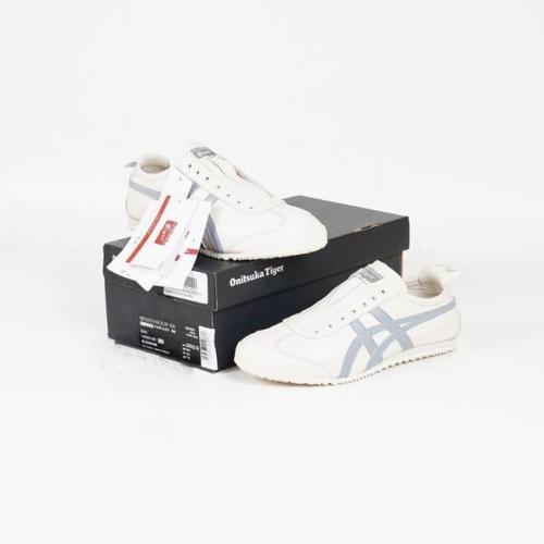 Jual Onitsuka Tiger Mexico 66 Slip On Leather Cream Light Blue