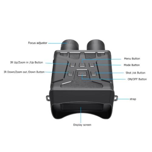 Gambar NEW Gen. DAY NIGHT VISION DIGITAL BINOCULAR TEROPONG SIANG MALAM - NVB A dari DO OFFICIAL STORE Kota Bekasi Tokopedia