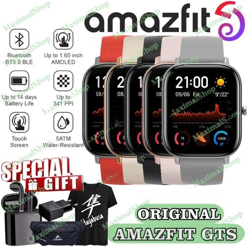 Promo NEW Amazfit GTS Smartwatch Original Garansi Resmi - Obsidian black,  Free AG - Jakarta Utara - maximalshop_id | Tokopedia