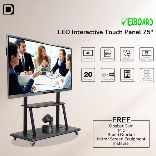 EIBOARD LED Interactive Touch Panel 75 