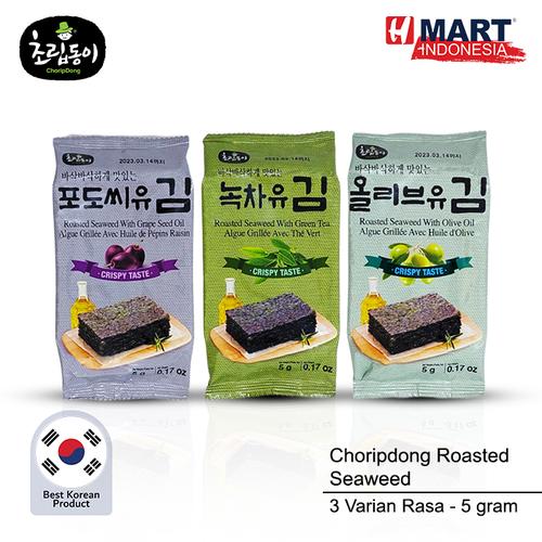 Promo Choripdong Roasted Seaweed Rumput Laut / Nori Aneka Rasa Asli