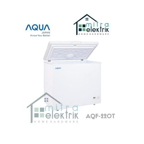 Promo Chest Freezer AQUA SANYO AQF220 Low Watt + Lampu LED Cicil 0 3x