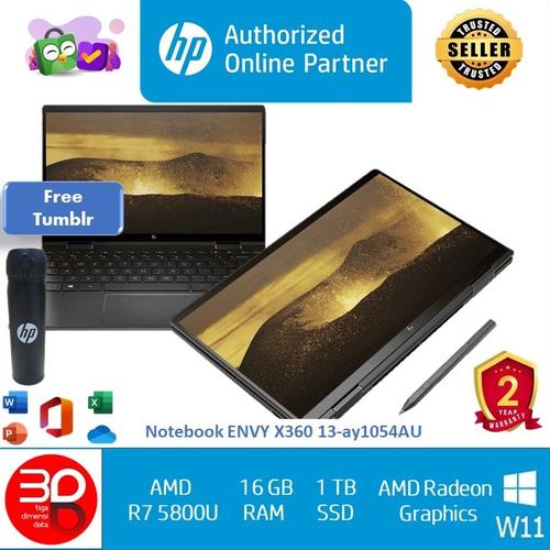Gambar HP NoteBook Envy X360 13-ay1054AU R7-5800U 16GB 1TB SSD 2Y 13.3Touch dari 3DD - HP Authorized Jakarta Pusat Tokopedia