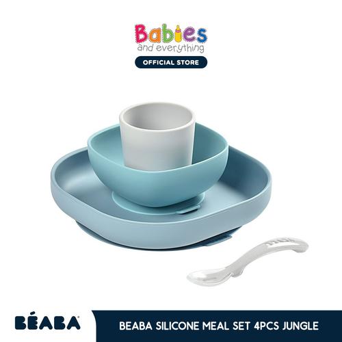 Promo Beaba Silicone Meal Set 4Pcs Jungle Cicil 0% 3x Bogor