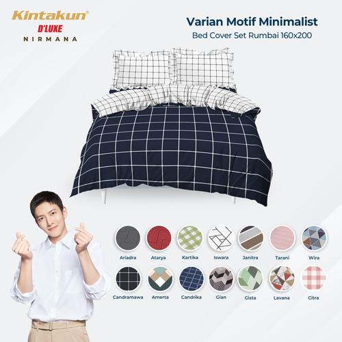 Gambar Bed Cover Set 160 Queen Kintakun Dluxe Kirana Microfiber 39cm - Harsana dari Kintakun Sprei Bedcover Kab. Bandung Tokopedia
