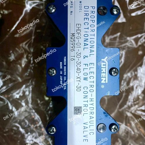 Jual YUKEN EHDFG-01-30-3C40-XY-30 PROPORTIONAL VALVE SERVO HYDRAULIC ...