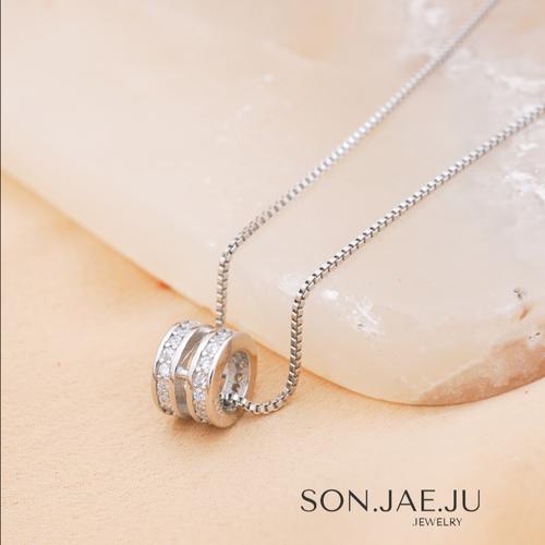 Jual Kalung wanita Infinity Necklace 