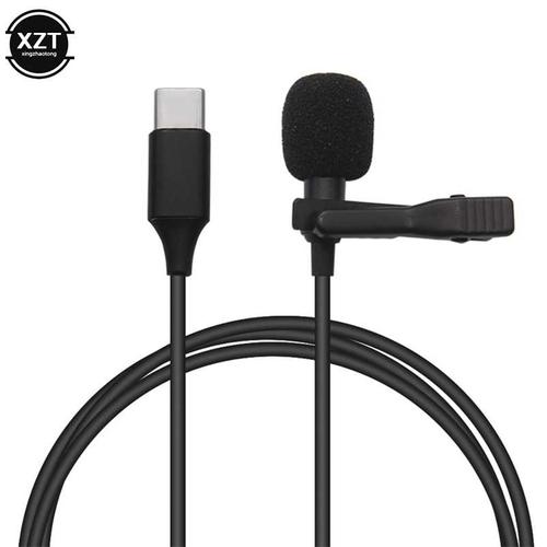 Jual Microphone Mic Clipon Colokan USB Type C Untuk HP Smartphone Jakarta Barat Central