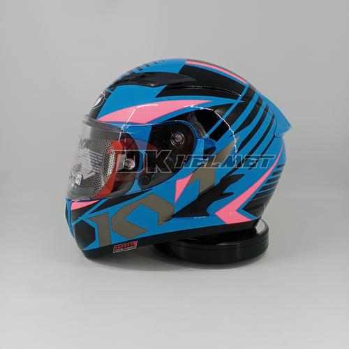 Jual Helm Full Face KYT Falcon FR Motif 