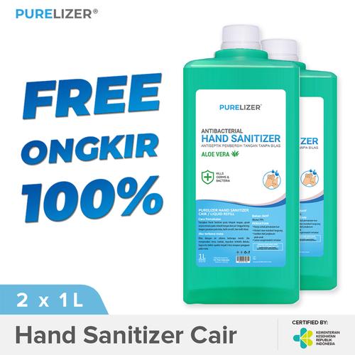 Gambar Handsanitizer 2 Liter PURELIZER Refill Spray Hand sanitizer 1L x2 pcs dari Purelizer Tokopedia