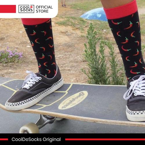 Gambar CoolDeSocks Original | Kaos Kaki Motif - Chilli Red dari CoolDeSocks Official Jakarta Barat Tokopedia