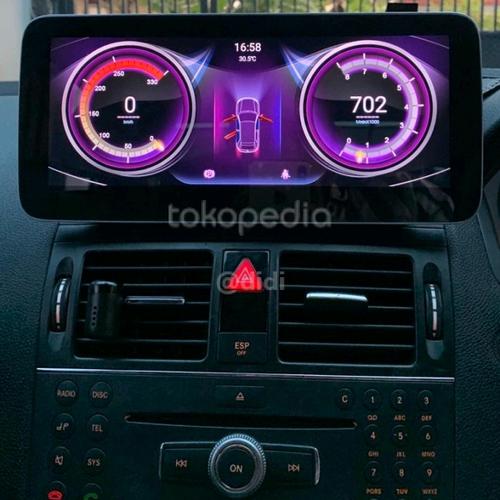 head unit android mercedes benz w204 