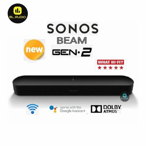 Sonos Beam Gen beam gen2 New Soundbar with Dolby Atmos di Bl  Tokopedia - Main Image