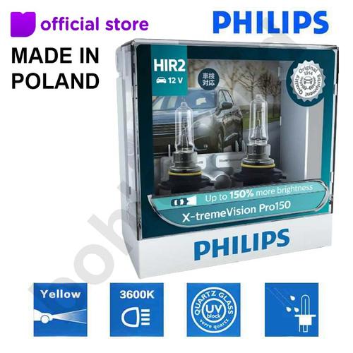 2x Philips 9012 Lunga Durata HIR2 Upgrade Faro Luminoso Luce Lampadina 55W Basso - Foto 12