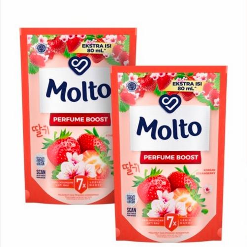 Gambar Molto Pewangi Perfumed Boost Korean Stroberi Pelembut & 680ml Molto dari Yogieyo Jakarta Pusat Tokopedia