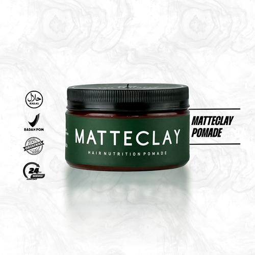 Gambar Pomade Matte Clay Penataan Rambut Dgn Hasil Tahan lama dari Folti Baffi Official Tokopedia