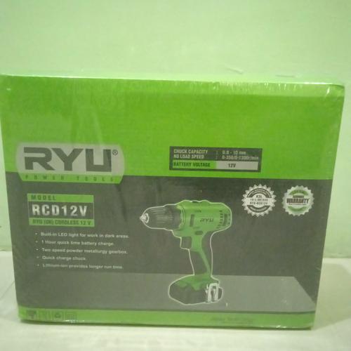 Jual MESIN BOR CORDLESS RYU IMPACT DRILL RCI-12V - Kab. Tangerang ...
