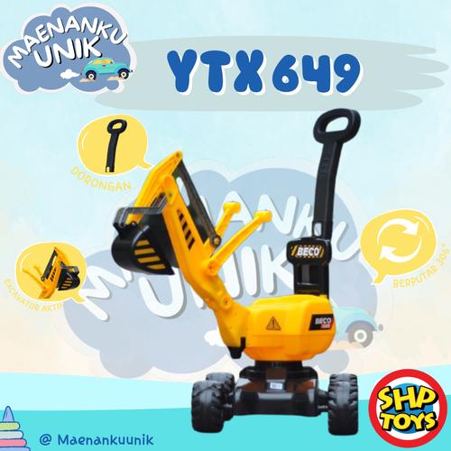 Jual Mainan Anak Mobil Mobilan Traktor Dorongan BECO YTX 649