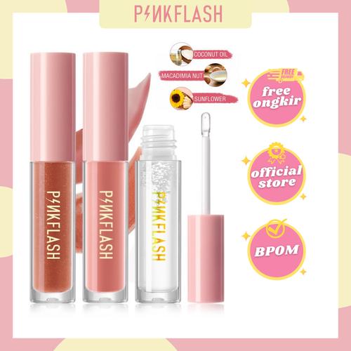 Gambar PINKFLASH #OhMyGloss Hydration Lip Gloss PFL02 - #C01 dari PINKFLASH OFFICIAL STORE Kab. Tangerang Tokopedia