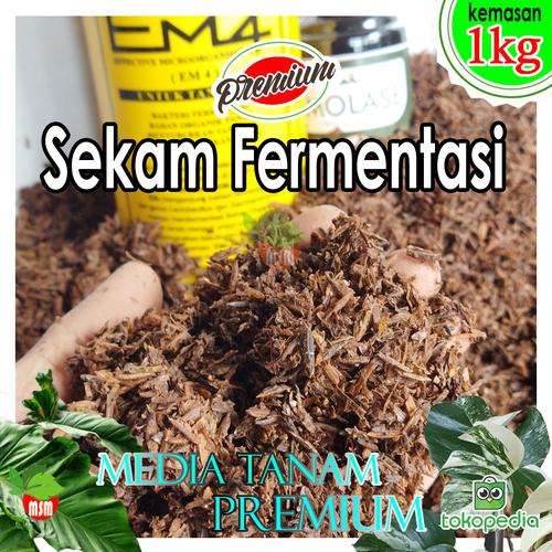 Gambar Sekam Mentah Fermentasi Media Tanam Siap Pakai Kiloan dari Toko_MSM Kota Depok Tokopedia
