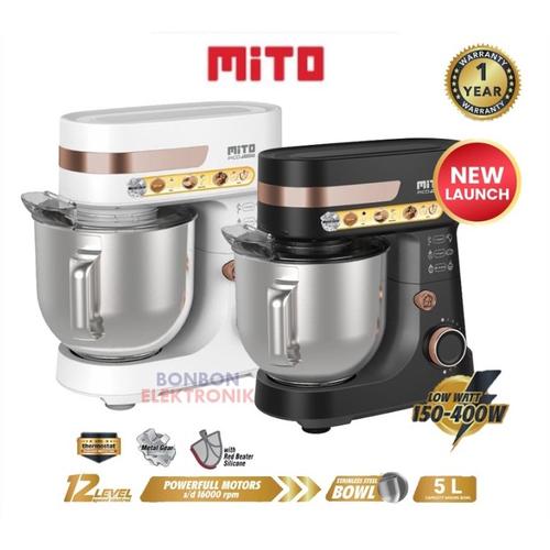 Jual Mito Stand Mixer MX500 5 Liter Mitochiba Pico Mixer Hitam