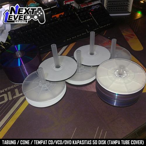 Cd R Tabung Biru Jual Tabung / Toples / Tempat CD VCD DVD DISC kapasitas 50pcs TANPA ...