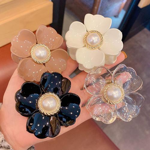 Gambar jepit rambut bunga flower pearl hairclip jje076 - Putih dari Oila Jakarta Pusat Tokopedia