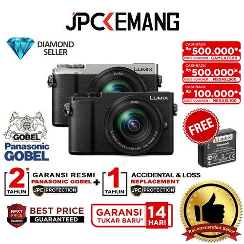 Gambar Panasonic Lumix DC-GX9 kit 12-32mm F/3.5-5.6 - Hitam dari JPCKemang Jakarta Selatan Tokopedia