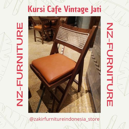 Gambar Kursi Cafe Vintage Jati dari jepara punya furniture Kab. Jepara Tokopedia